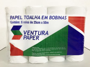 Papel Toalha em Bobinas