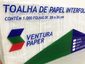 Papel Interfolhas 2 dobras Luxo