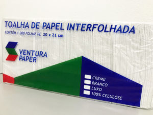 Papel Interfolha 2 dobras Celulose